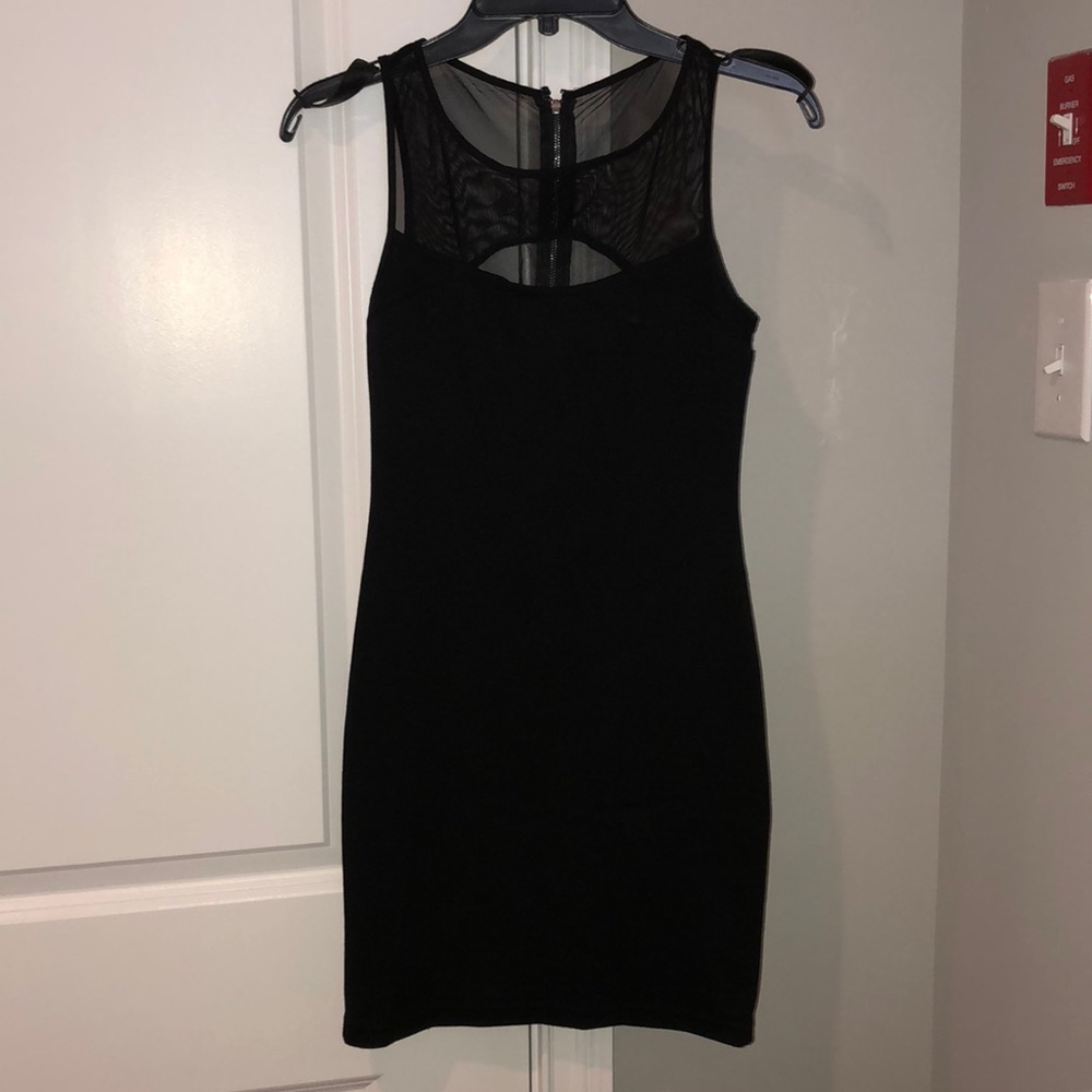 Forever 21 Mesh detailed Bodycon Dress